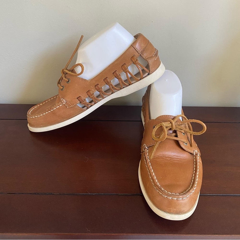 Sperry Women's Brown Haven Boat Shoe Sahara